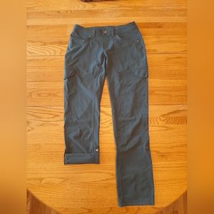 Kuhl Freeflex Rollup Pant Size 4 Reg Color Rainstorm (slate blue)